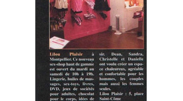 Lilou Plaisir à Montpellier (Couples magazine, septembre 2006)