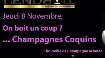 Soirée champagne coquin à 