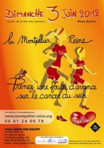 Lilou Plaisir soutient la Montpellier-Reine 2012