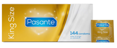 144 Préservatifs King Size - Pasante