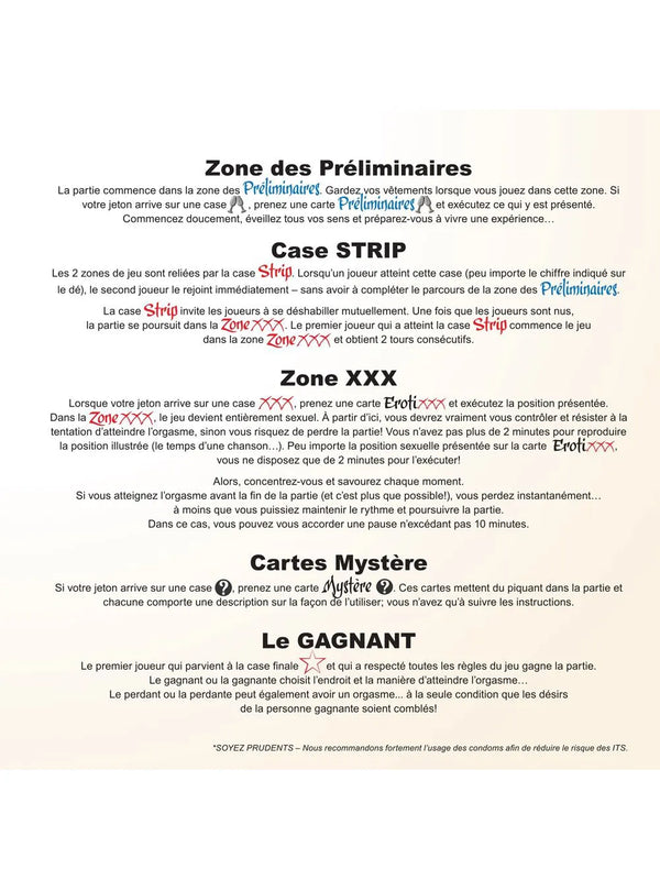 Jeu pour couples ErotiXXX de Ozzé