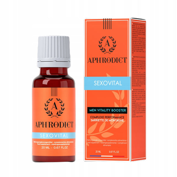 Aphrodict Sexovital 20ml - Stimulant pour homme