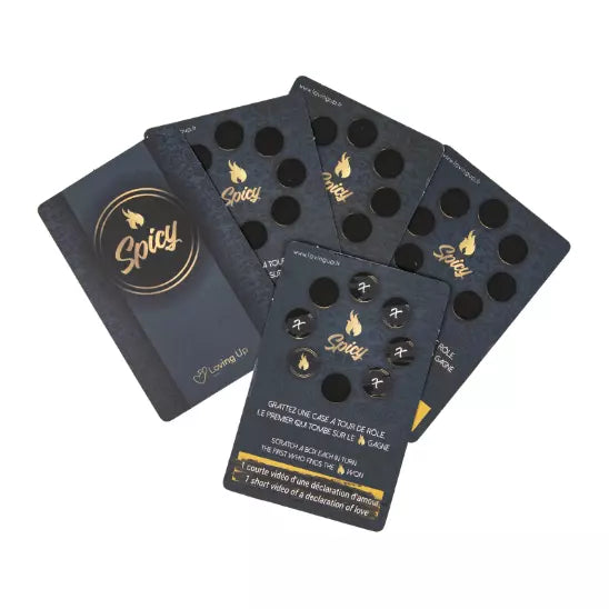 Cartes à gratter Spicy hot – Loving Up