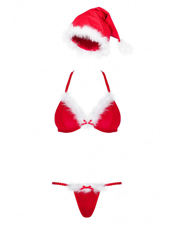 Ensemble lingerie mère noël-Santastic-Obsessive-L/XL