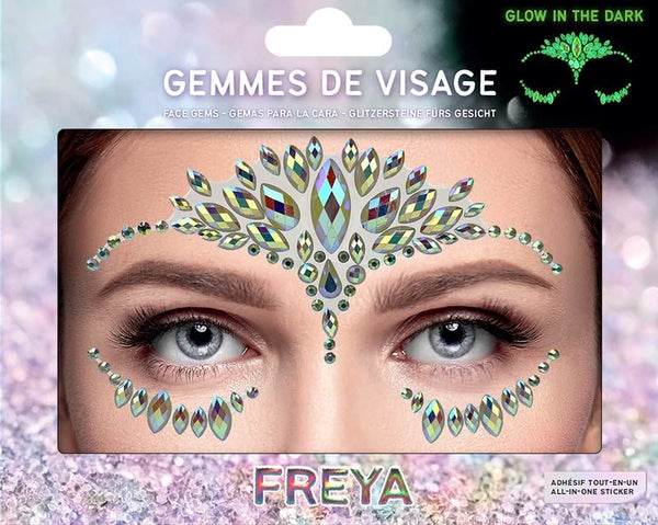 Gemmes de visage - Freya