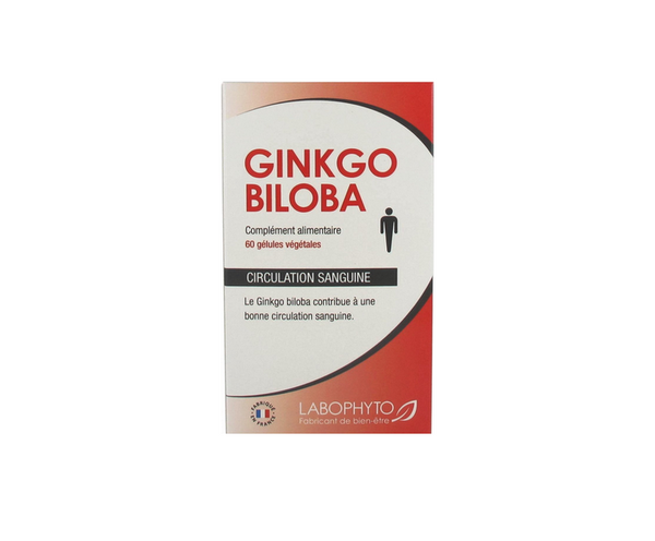 Ginkgo Biloba - Labophyto - 60 gélules végétales