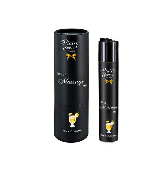 Huile de massage comestible Piña Colada - Plaisir Secret 60ml