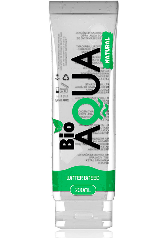 Lubrifiant à base d'eau naturel - Bio Aqua - 200ml