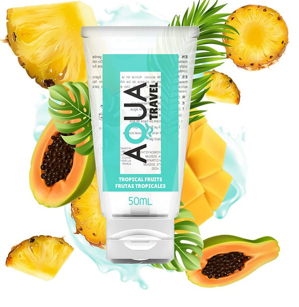 Lubrifiant comestible aux fruits tropicaux - Aqua - 50ml