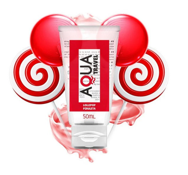 Lubrifiant comestible saveur sucette - Aqua - 50ml