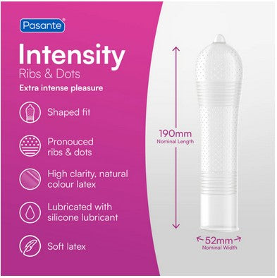 Préservatif Intensity Passante - Boîte de 12