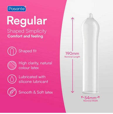 Préservatifs regular Passante - boîte de 12