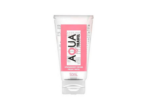 Lubrifiant comestible à la Fraise - Aqua - 50ml