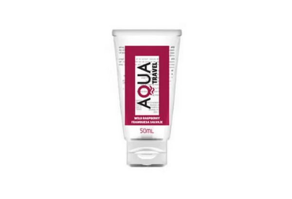 Lubrifiant comestible à la framboise - Aqua - 50ml