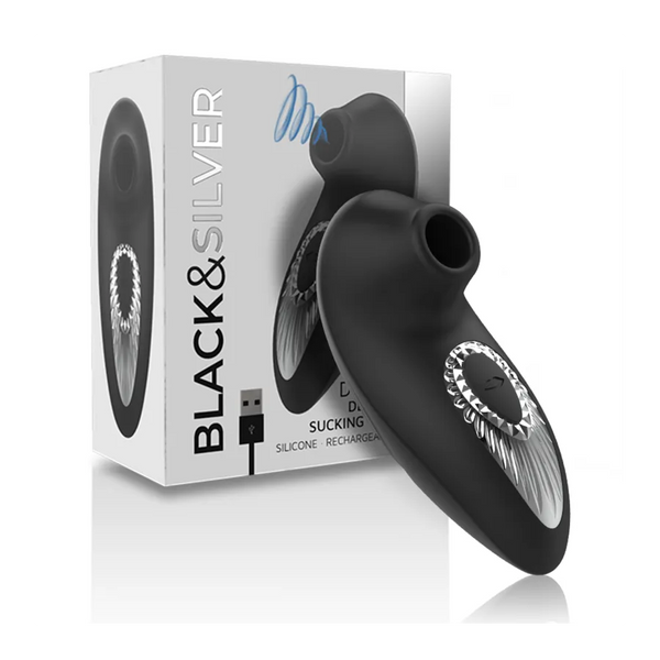 Stimulateur à air pulsé Drake - Black and Silver