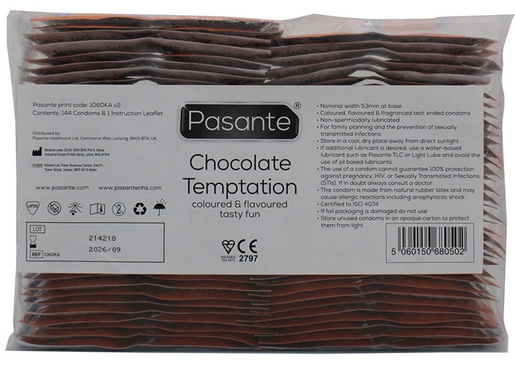 144 Préservatifs Chocolat - Pasante