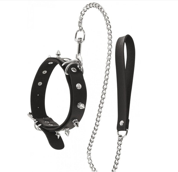 Collier BDSM - Enjoy pain - Fetish Tentation