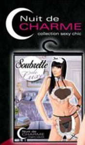 Costume Soubrette de Luxe - Nuit de Charme - taille unique