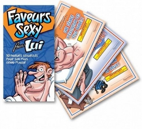 Coupons Faveurs Pour Lui