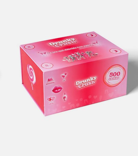 Jeu de cartes pour couple Drunky Crush