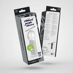 Gaine Ribbed Penis Sleeve - Crushious