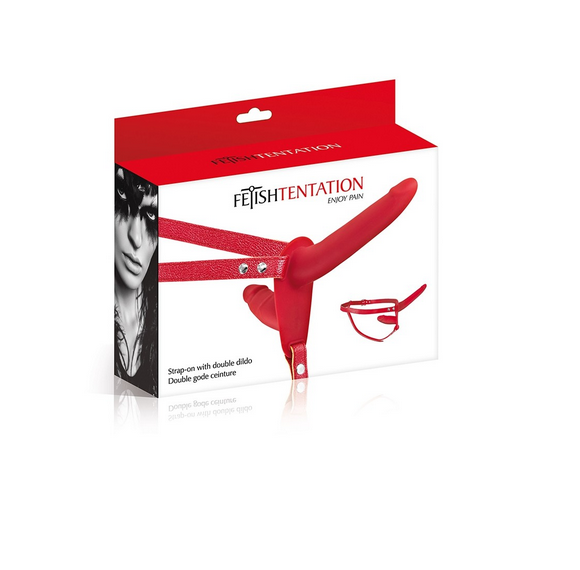 Strap-on harnais avec godemichets inclus - Fetish Tentation