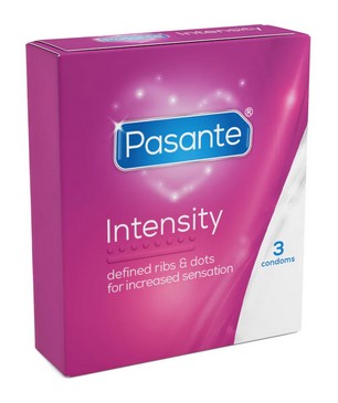 Préservatif Intensity Pasante - boîte de 3
