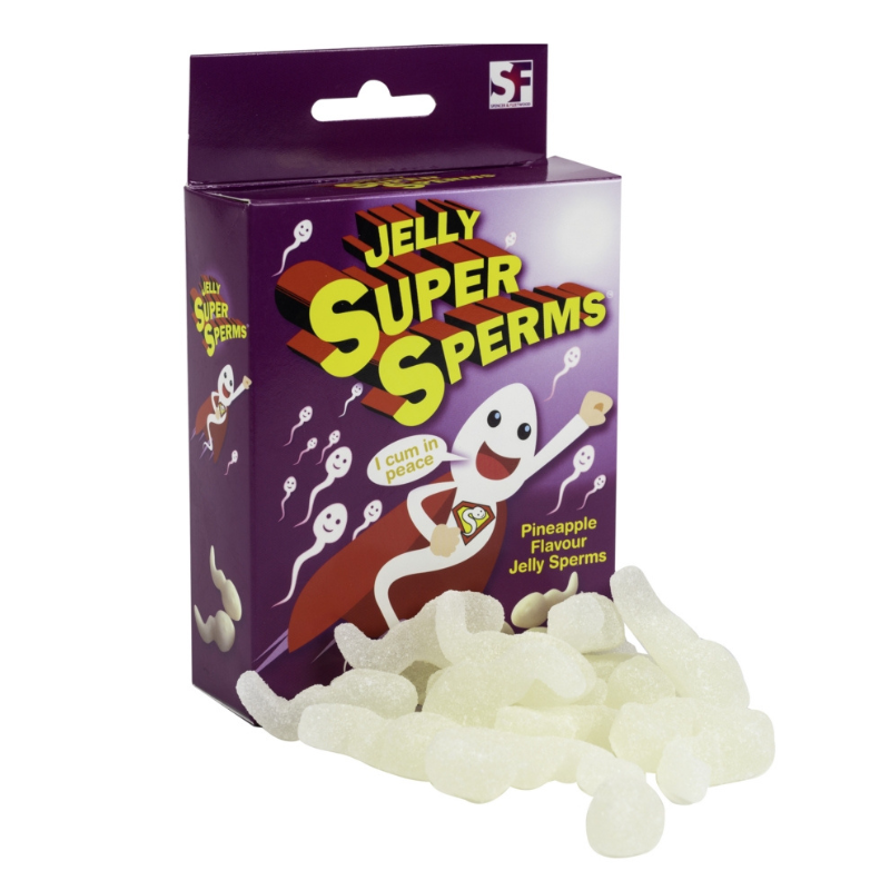 Jelly Super Sperme - Bonbons zizis saveur Pina Colada – LILOU PLAISIR