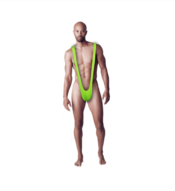 Mankini (monokini) pour homme - vert