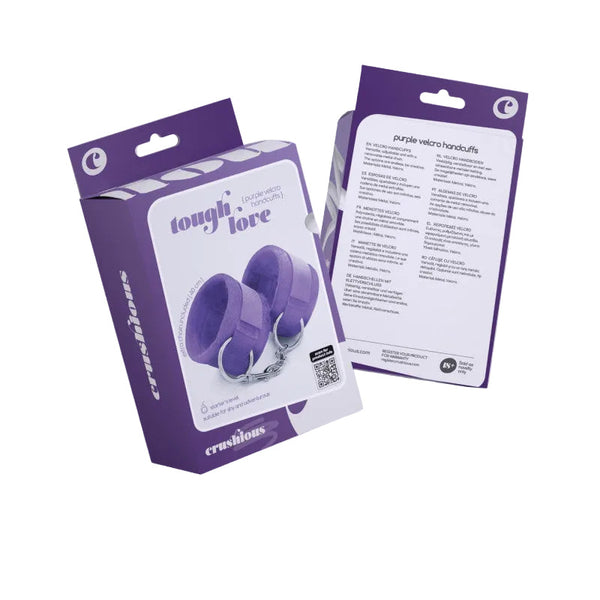 Menottes violette - Tough Love - Crushious