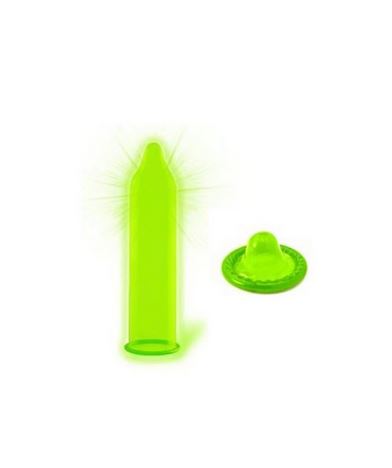 Sachet de 100 Préservatifs Phosphorescents - EXS