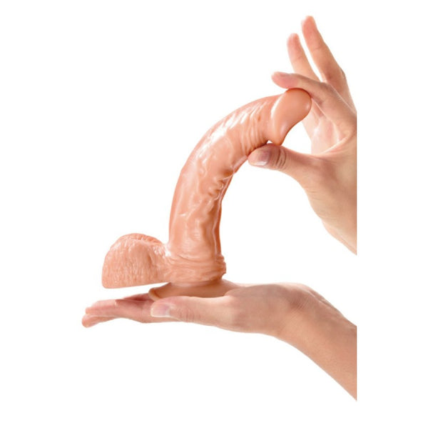 Gode ceinture 2-en-1 Tony – Harnais + gode ventouse 18 cm - Real Body