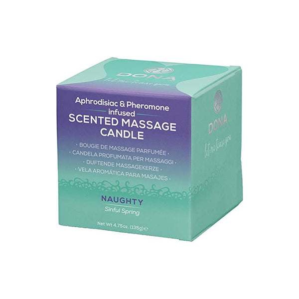 Bougie de massage Naughty / Coquin- Dona 135g
