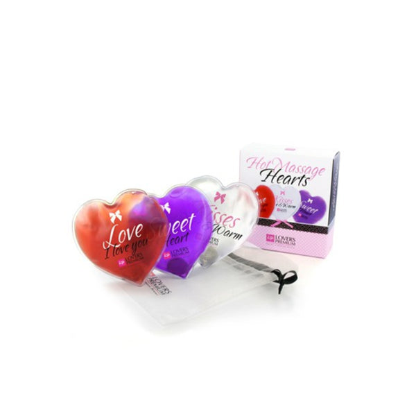 Lot de 3 Coeurs Chauffants - Lovers Premium