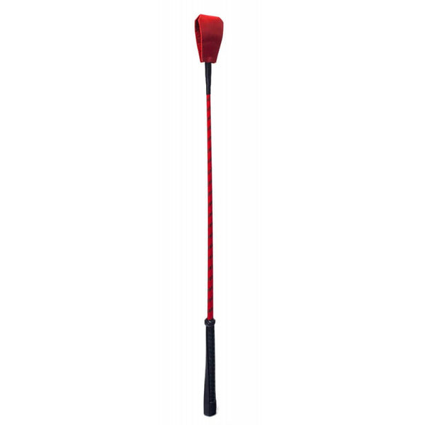 Cravache Devil Sticks Rouge et Noir en cuir