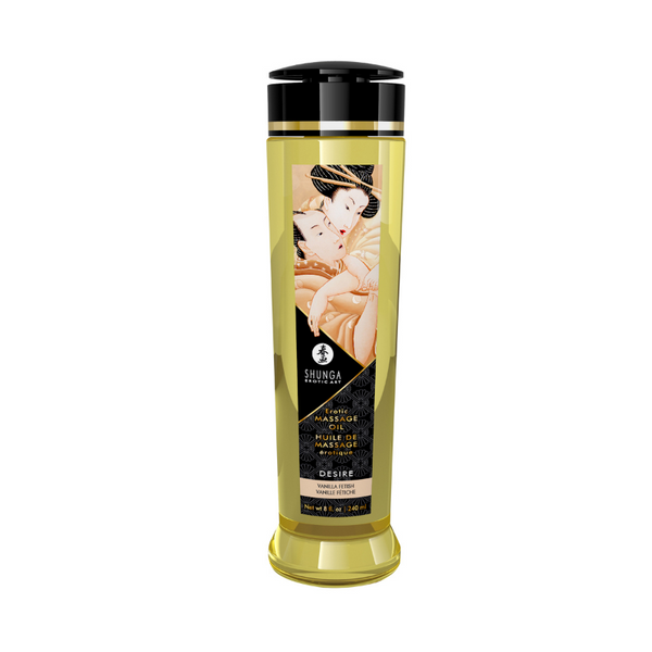 Huile de Massage Desire à la Vanille - Shunga 240ml