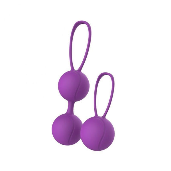 Kit de Boules de Geisha Elys Clim Balls violettes Toys4lovers