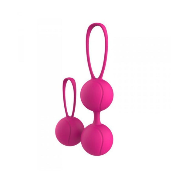 Kit de Boules de Geisha Elys clim balls rose Toys4lovers