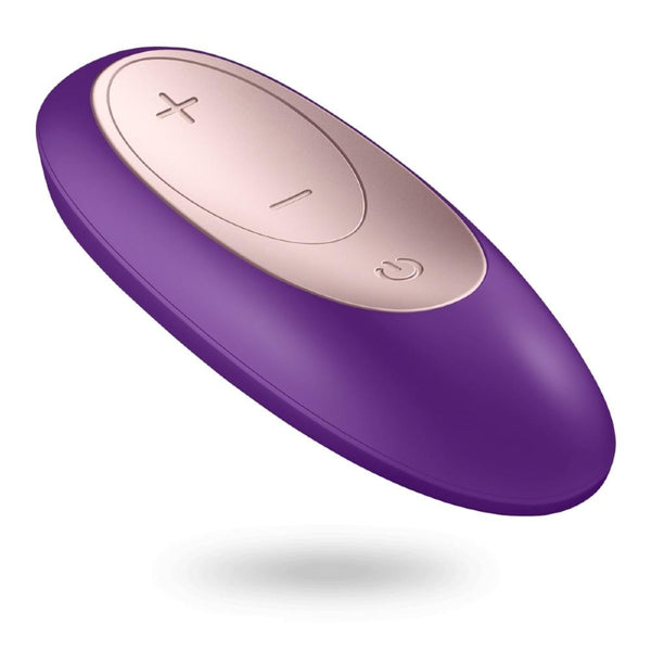 Stimulateur pour couple avec Télécommande - Satisfyer Double Plus Remote
