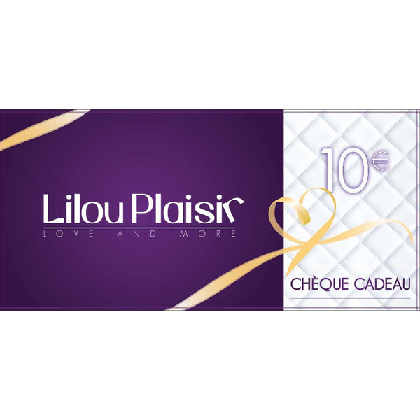 Chèque Cadeau Lilou Plaisir - 10 euros