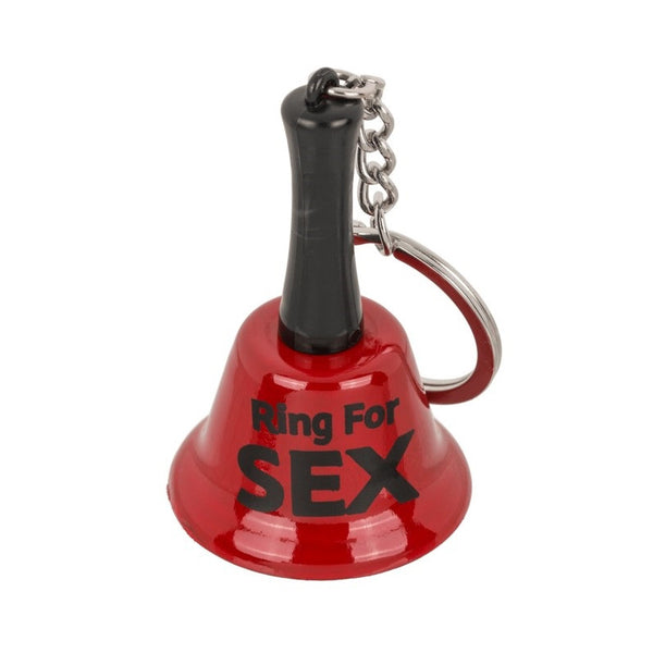 Clochette porte-clé "Ring for Sex" Sonnez pour du Sexe