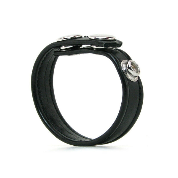 Anneau cockring smili-cuir Snap Cock Ring C&B Gear 20cm