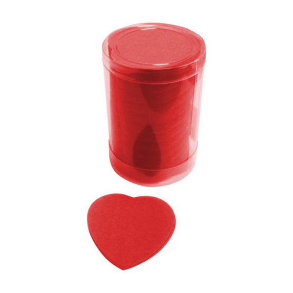 Confettis en forme de Coeur - Rouge