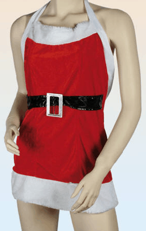 Deguisement de Mère-Noël - Sexy Santa - ceinture noire