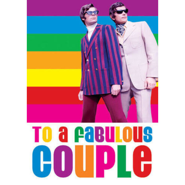 Dean Morris Cards - Carte "To a fabulous couple"