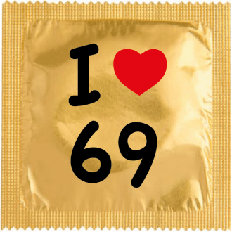 Préservatif Callvin - I love 69