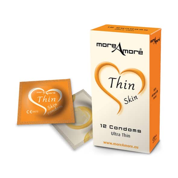 Préservatifs Thin Skin More Amore - Pack de 12