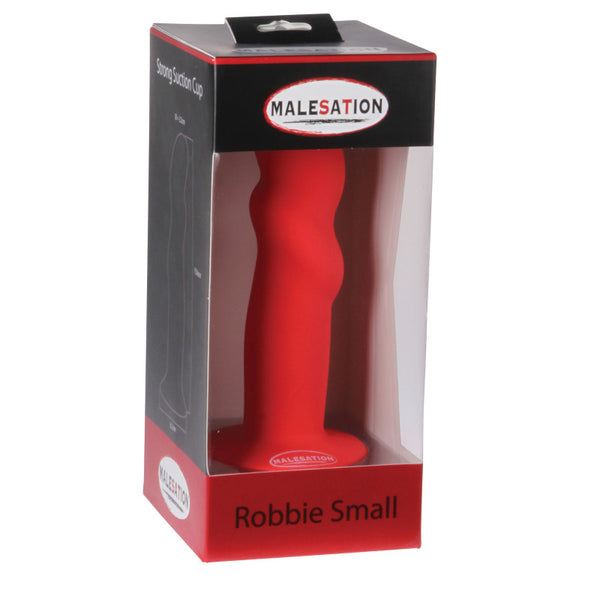 Godemichet Robbie Small Rouge - Malesation