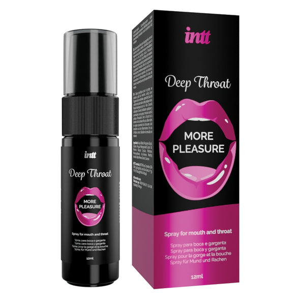 Spray mentholée - More Pleasure Deep Throat - Intt - 12ml