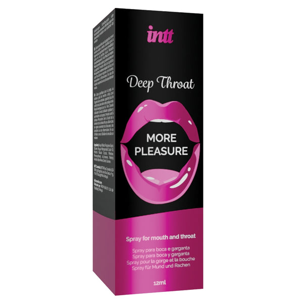 Spray mentholée - More Pleasure Deep Throat - Intt - 12ml